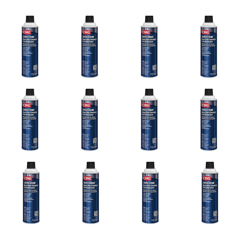 CRC Lectra Clean Heavy Duty Parts  -  538 gram Aerosol (Quantity: 12)