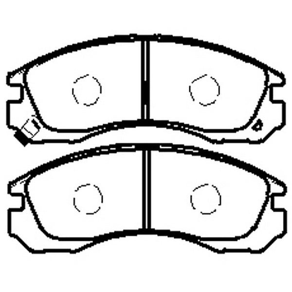 Brake Pad Set - D3072 (Uni Brake) | Top-Rated Vehicle Accessories at ...