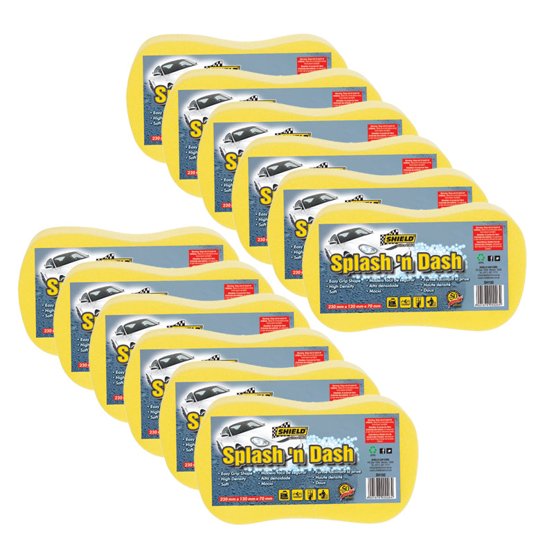 Shield Splash & Dash Auto Sponge (Pack Size: 12)