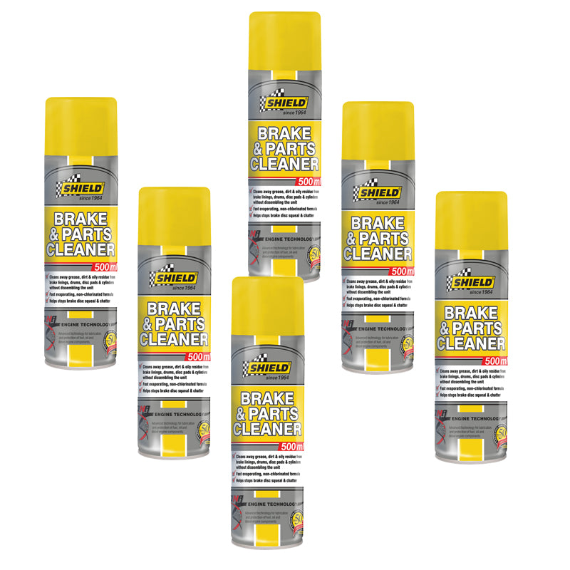 Shield - Brake And Parts Cleaner - 500Ml (Pack Size: 6 )